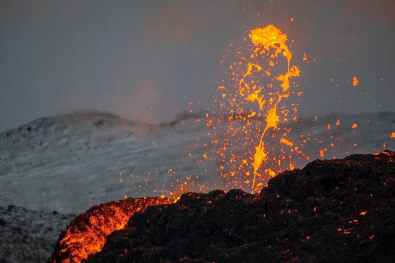 San vicente georgetown volcano