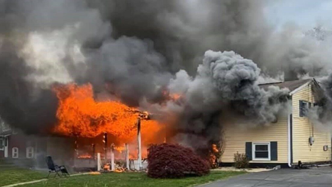 maryland house on fire