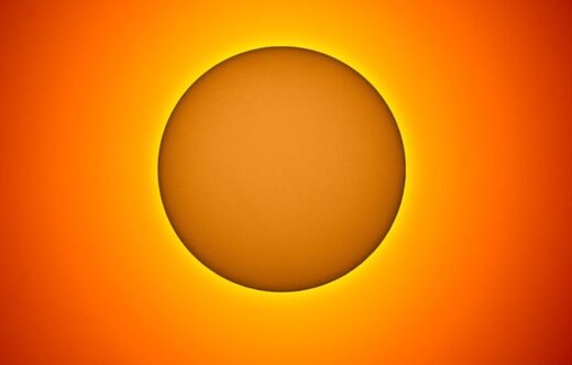 May 3: the sun is once again blank–devoid of sunspots.