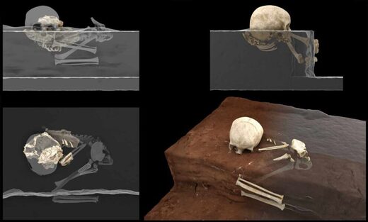 En los laboratorios del CENIEH se han realizado análisis 3D de los huesos de Mtoto.