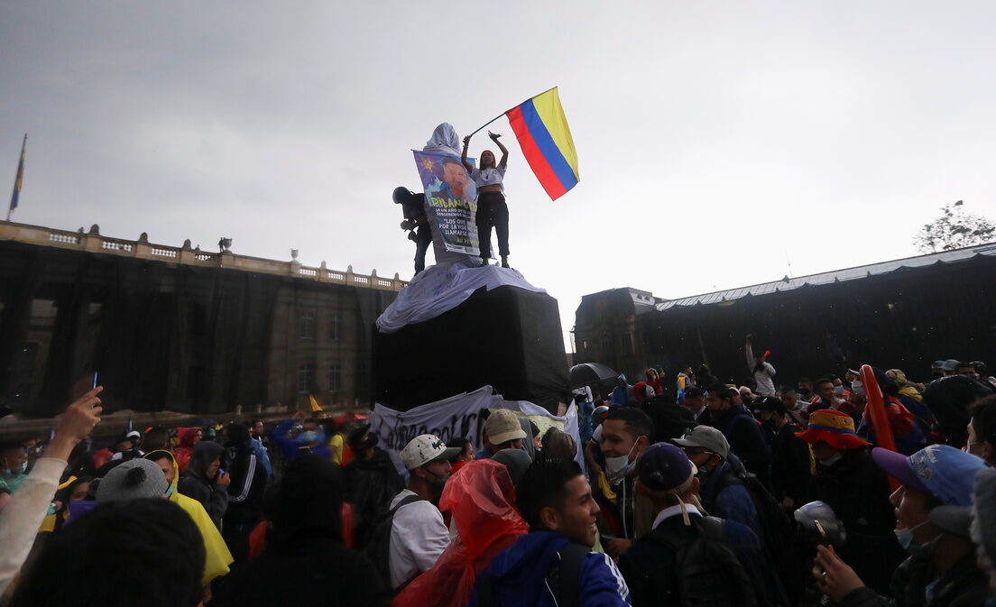 Protests colombia