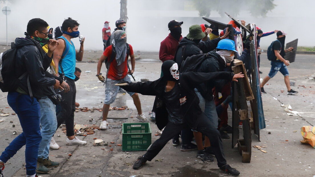 colombia police protests