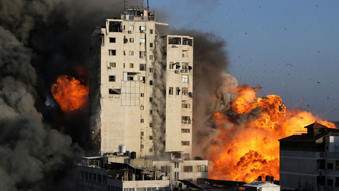 gaza building israel bombing