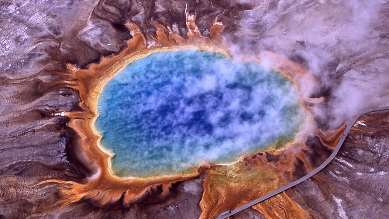 Yellowstone methane