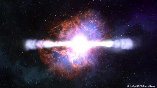 científicos,detectan,nuevo,explosión espacial,10 veces,energética,supernova,Ilustración de una hipernova.