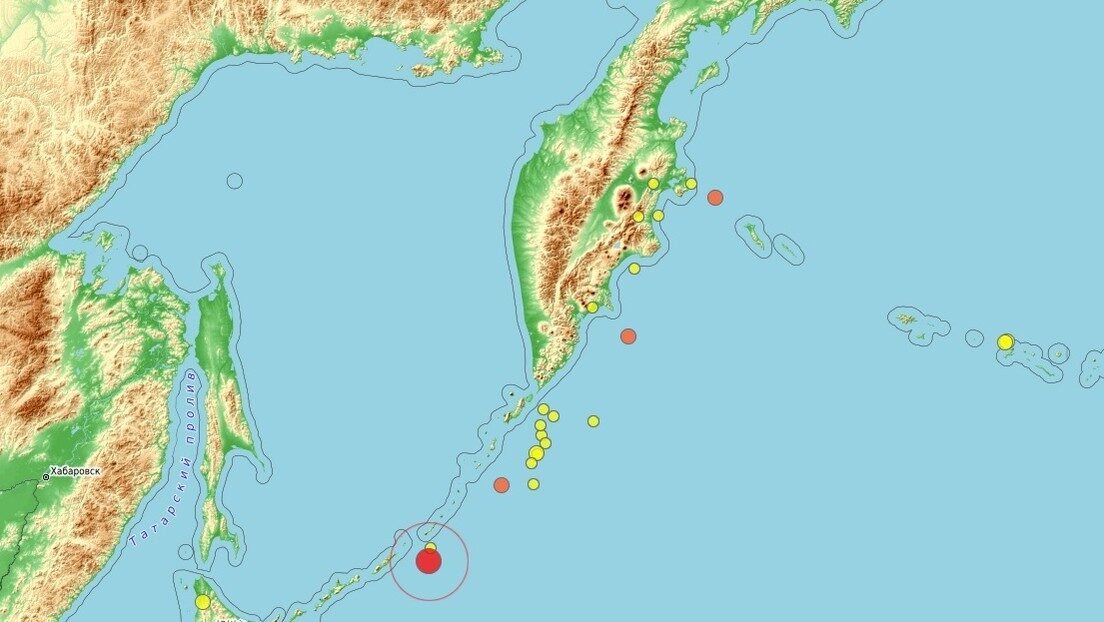 Islas kuriles terremoto