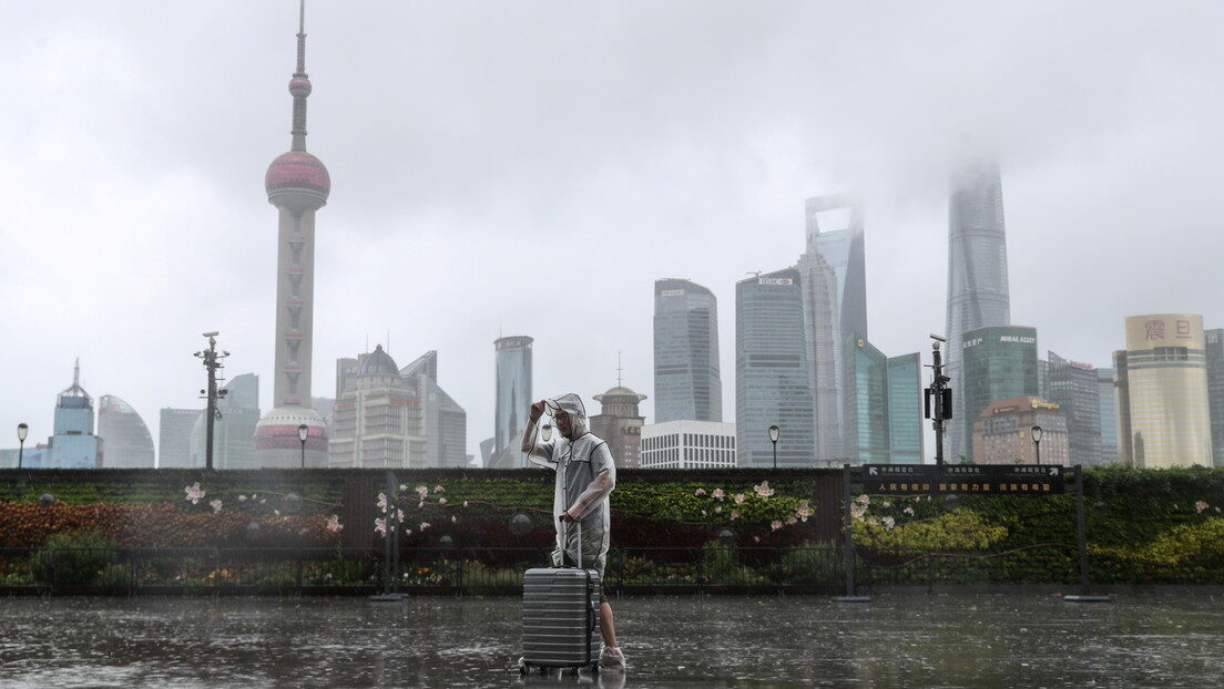 Shanghai storm
