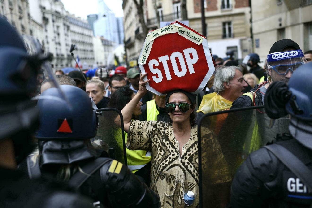 protests france