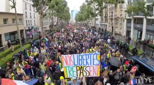health pass france protests