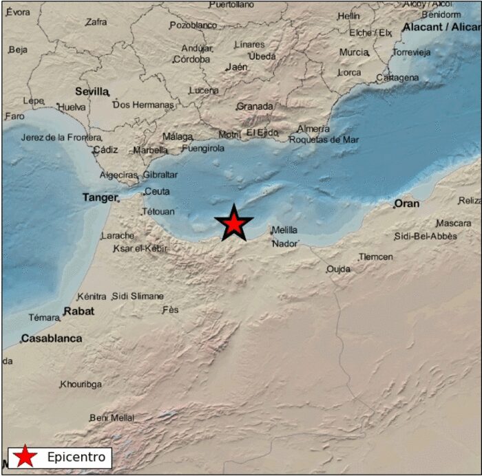 terremoto,magnitud 4,9,Málaga,España