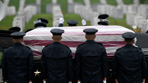 Marine funeral