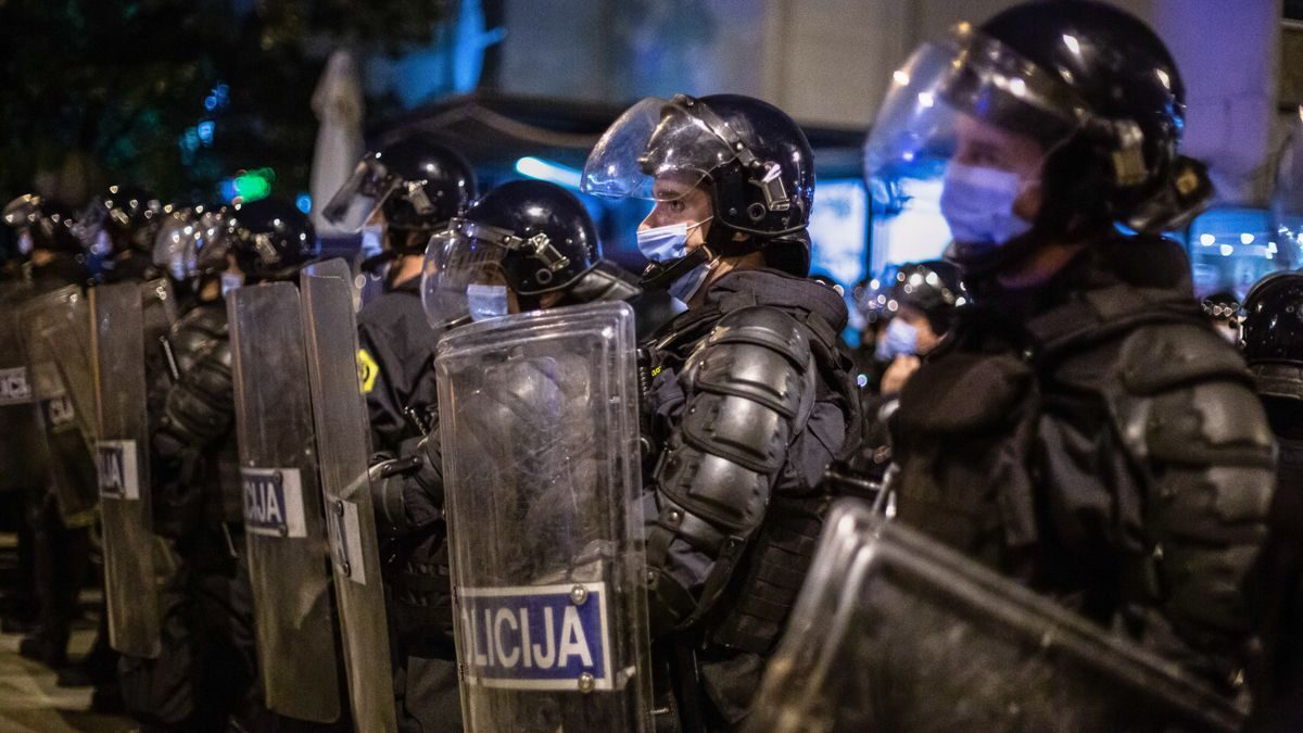Gobernados,libres,agenda de control covidiana,acuden,sede,televisión,pública,eslovena