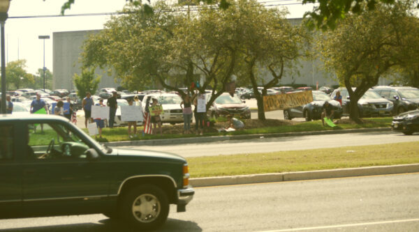 manifestación contra vacunas New Jersey