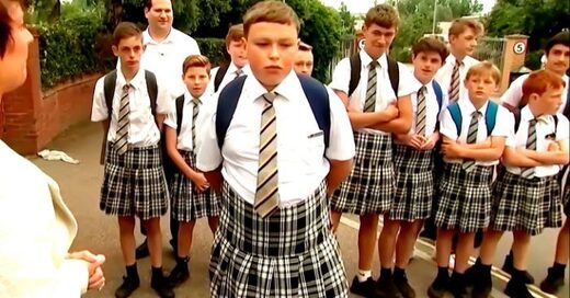 scotland children skirts