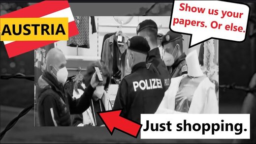 austria police lockdown