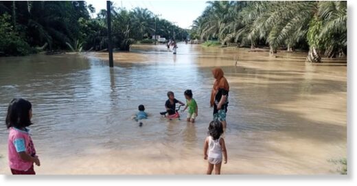 Floods in East Aceh, Indonesia, November