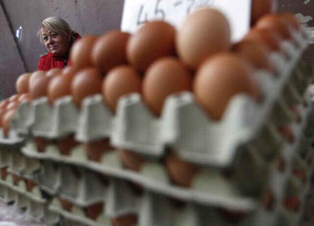 The price of eggs