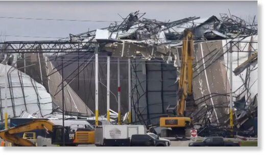 amazon warehouse tornado