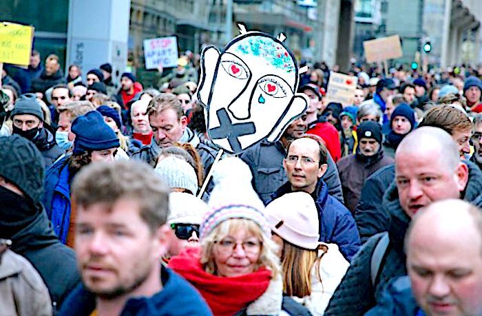 Brussels protest