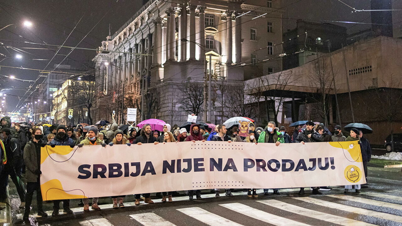 Protests Serbia