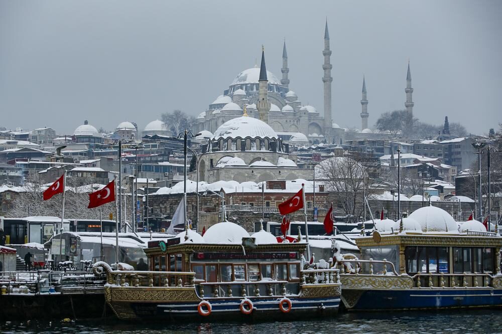 Turkey in Snow