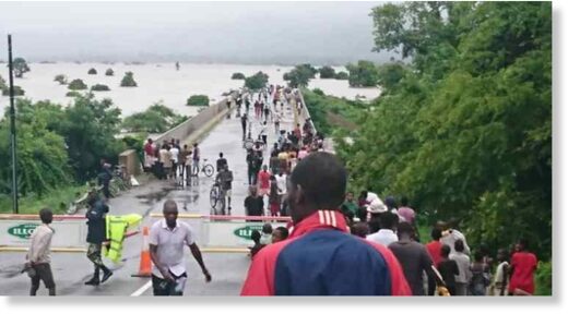 Tropical Storm ANA has caused damage in the Southern Region where M1 Road and Chapananga Bridge on the Chikwawa-Mwanza Road have been cut-off.