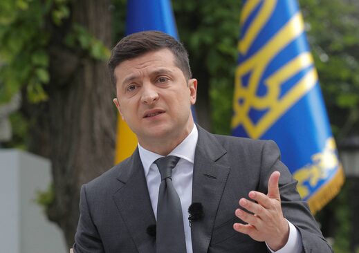 Volodymyr Zelenskiy Ukraine president