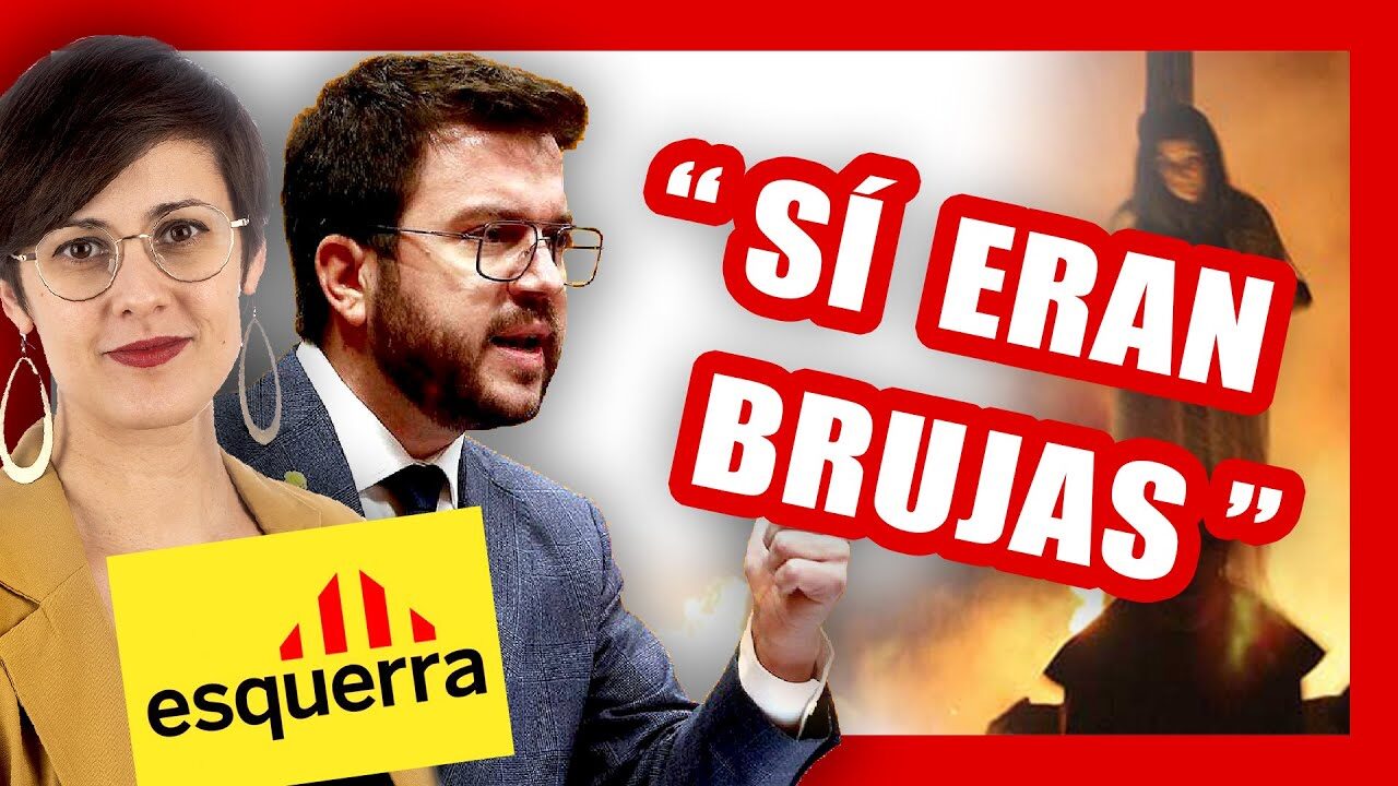 izquierda feminista,catalana,partidocrática,España,legitima,quema,Brujas,Inquisición