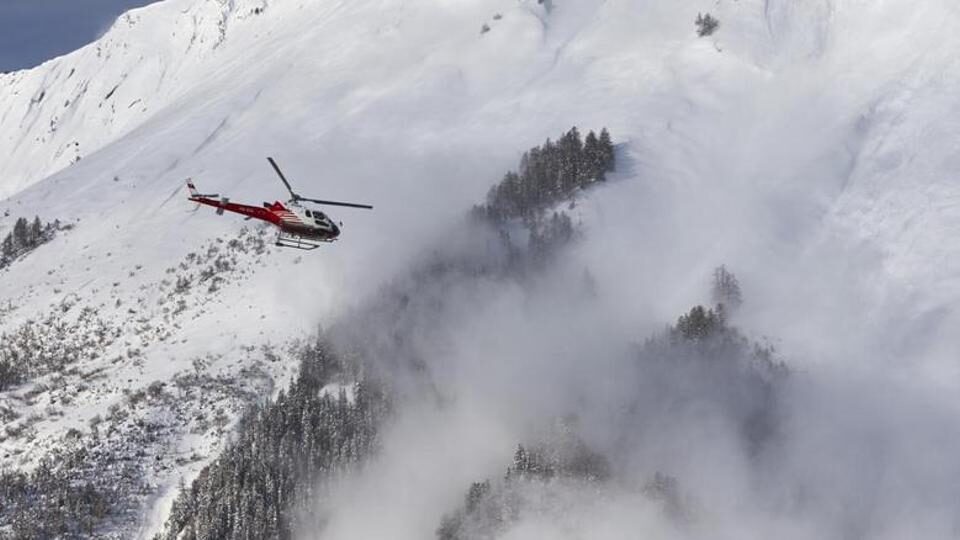 Austrian and Swiss helicopters were deployed.