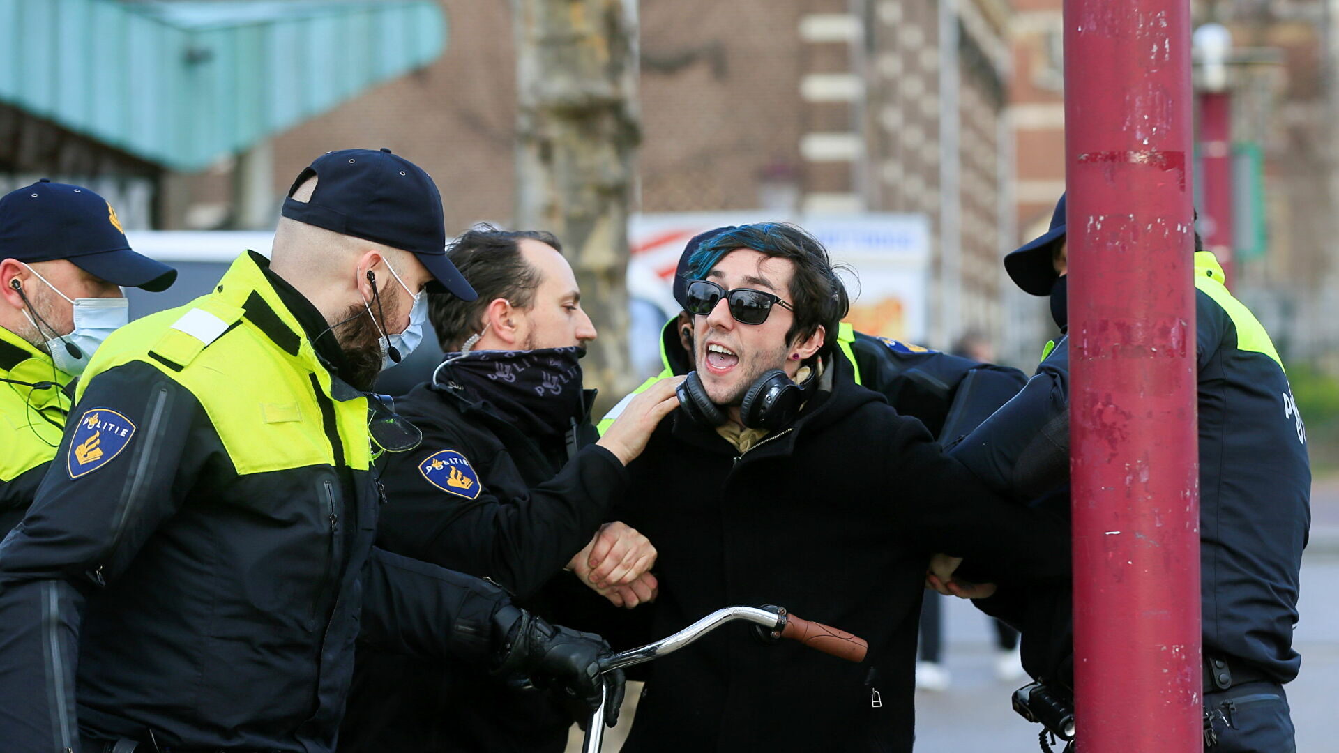 Protests Roterdam