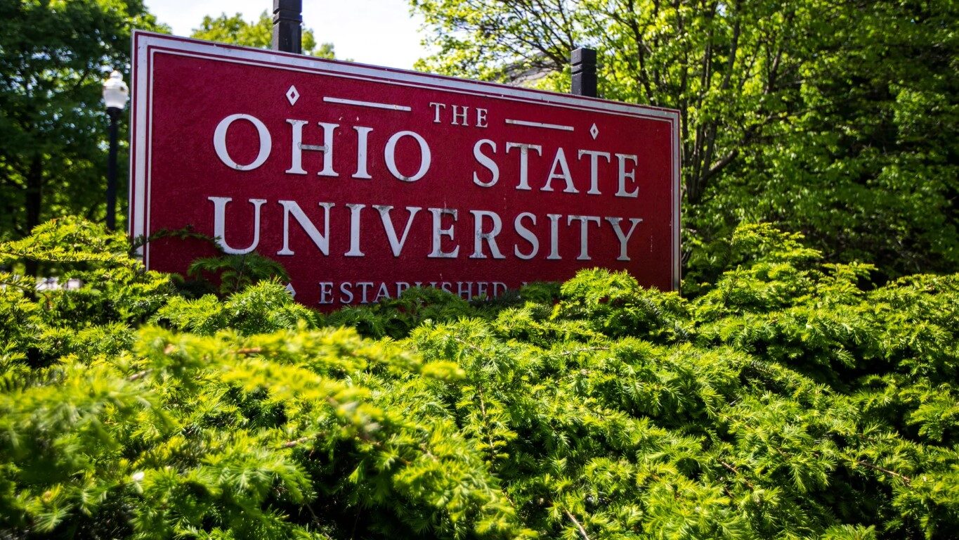 ohio state university sign