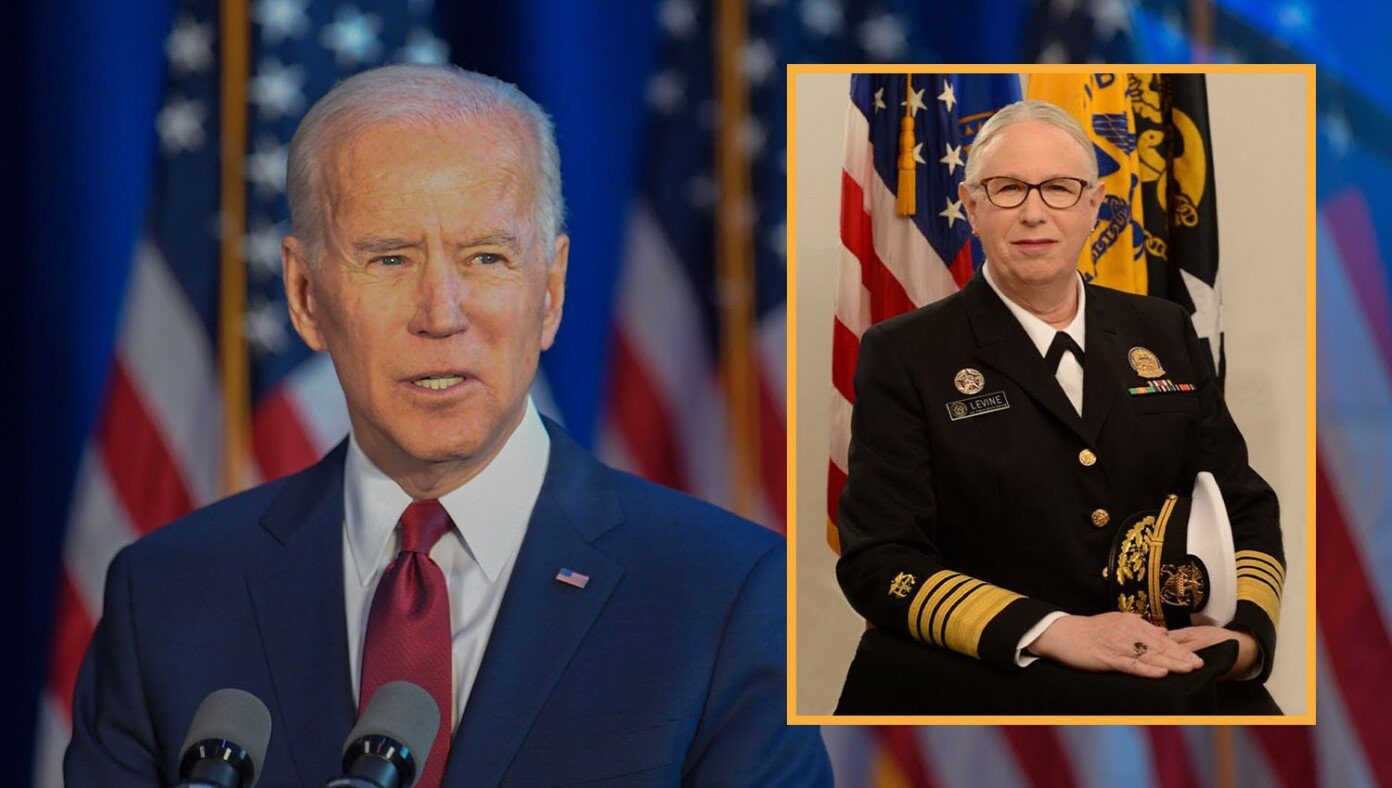 Biden and Trans Admiral,almirante trans