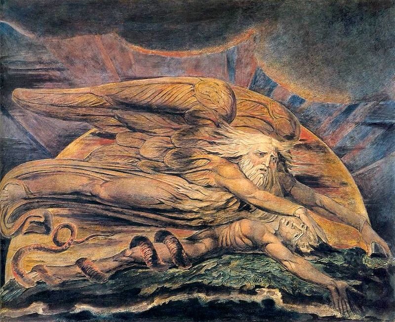 “the ‘cipher’ of a mystery”: William Blake’s Elohim Creating Adam (1795).