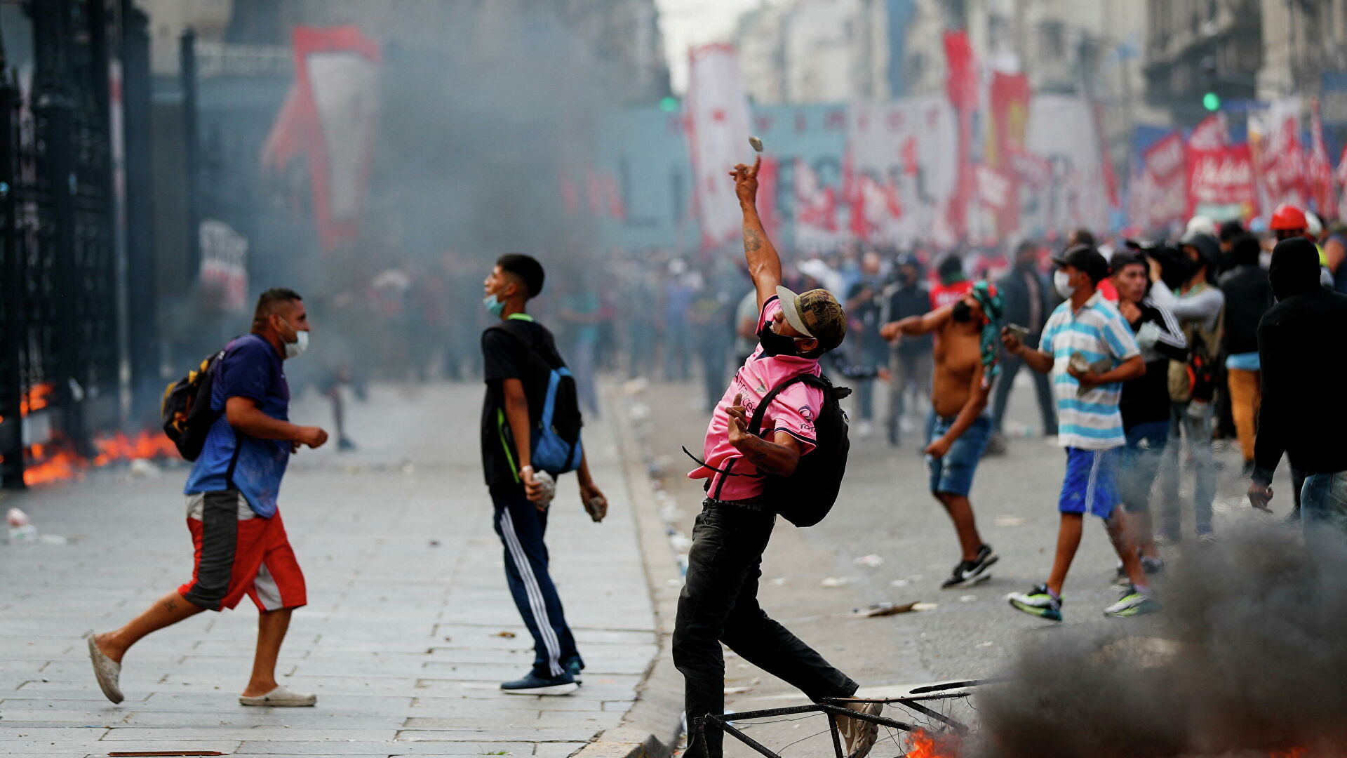 Argentina FMI protestas