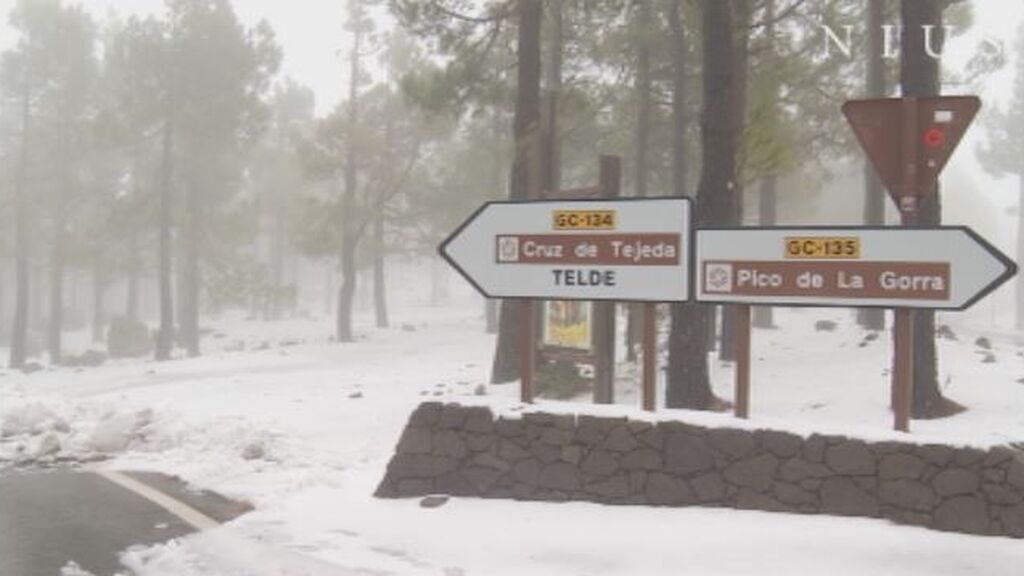 nieve,clima extremo,Canarias,España