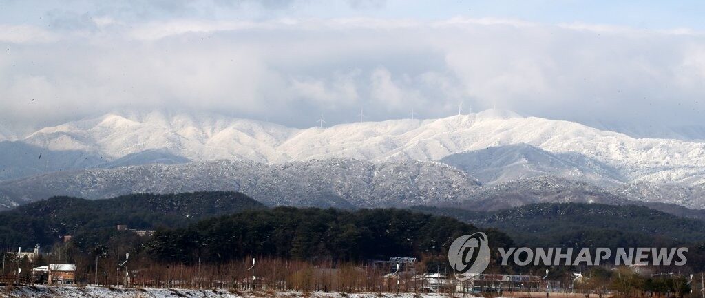 Baekdudaegan Mountain Range