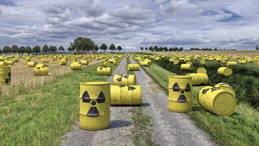 nuclear waste dump
