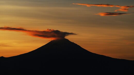 Volcan popocatepetl