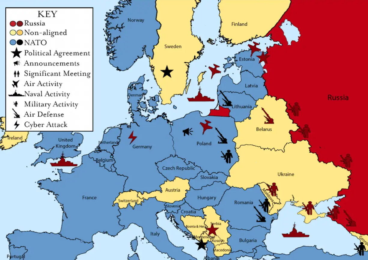 Por qué quieren EEUU y la OTAN hace tiempo que Rusia ataque a Ucrania