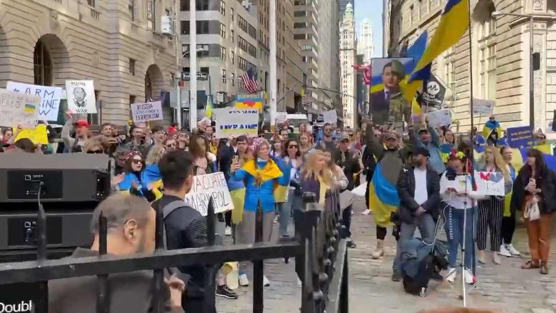 NYC Ukraine protest