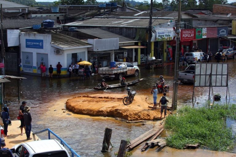 Floods in Amapá Brazil April 2022.