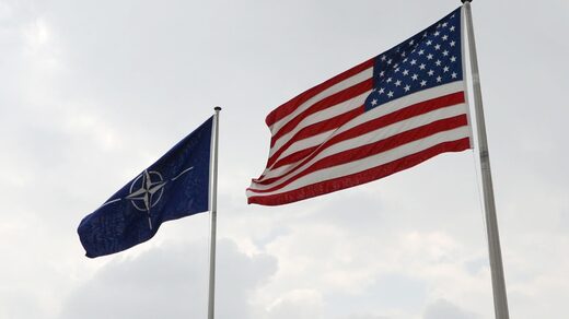 US NATO flag