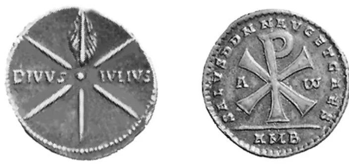 Clic para aumentar Caesar’s comet Divus Julius