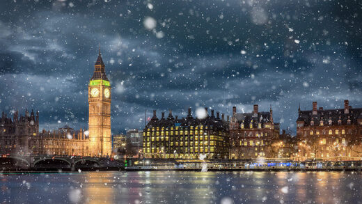 London winter