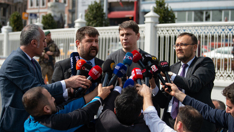 Ukrainian presidential adviser Mikhail Podoliak