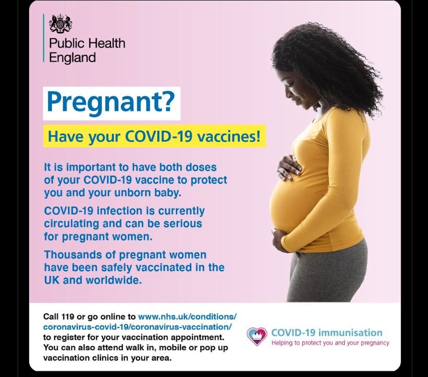 public health england vaccine women