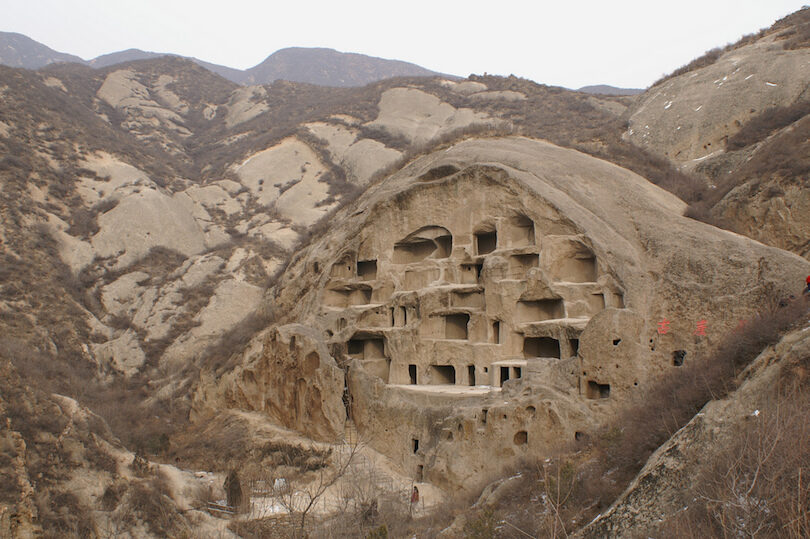 Sometimes called the biggest maze of China, Guyaju is an ancient cave house located about 92 kilometers (57 miles) from Beijing.