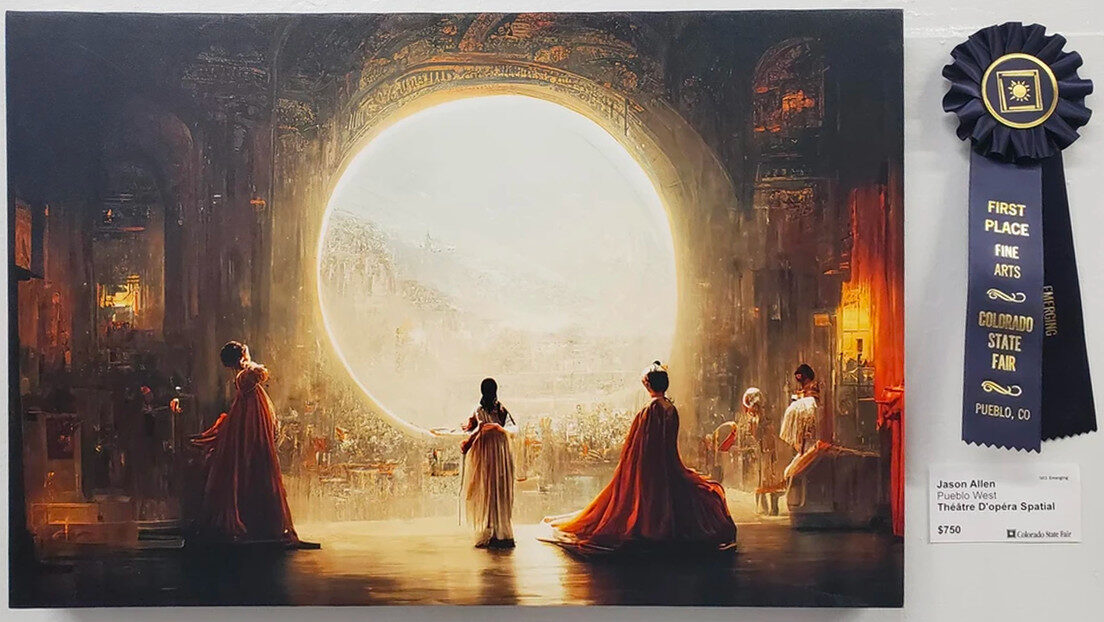 AI generated prize art