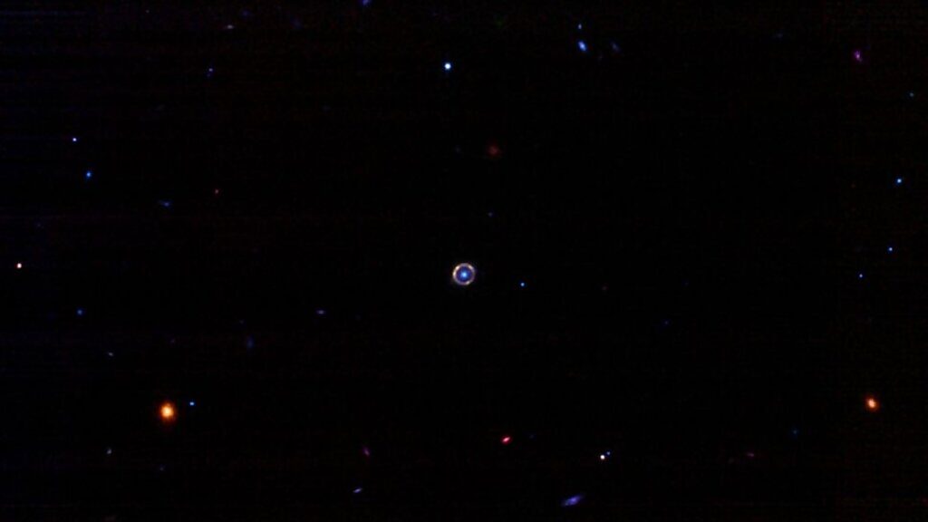einstein ring  galaxy JO418