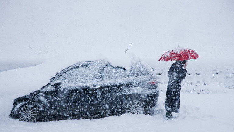 Car in Winter